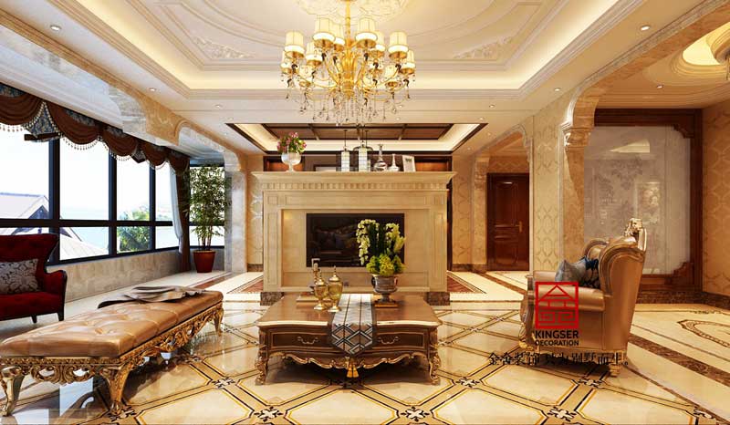 無(wú)極別墅裝修-歐式風(fēng)格-餐廳