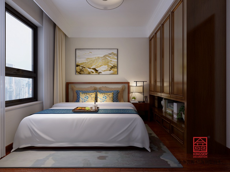 東南智匯城170平米中式風格裝修效果圖