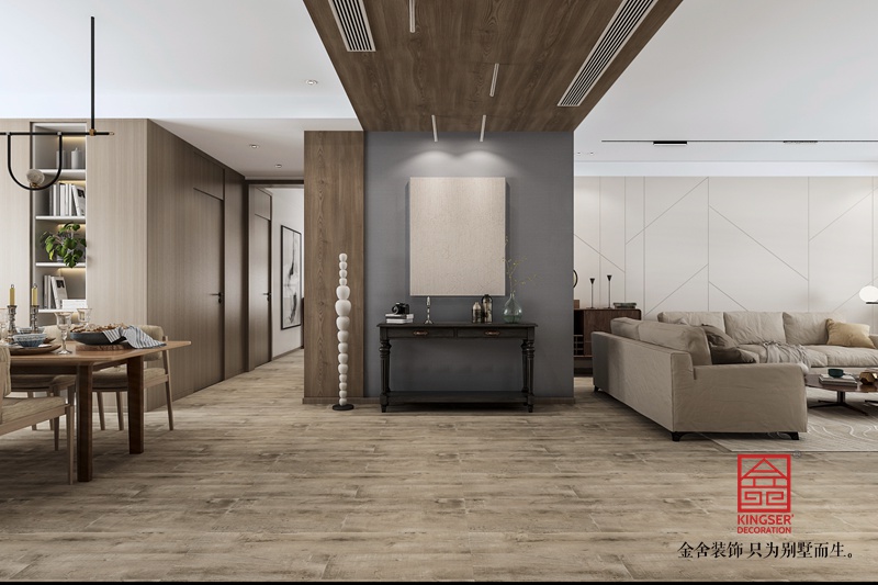 榮盛華府220平米現代簡約裝修-玄關