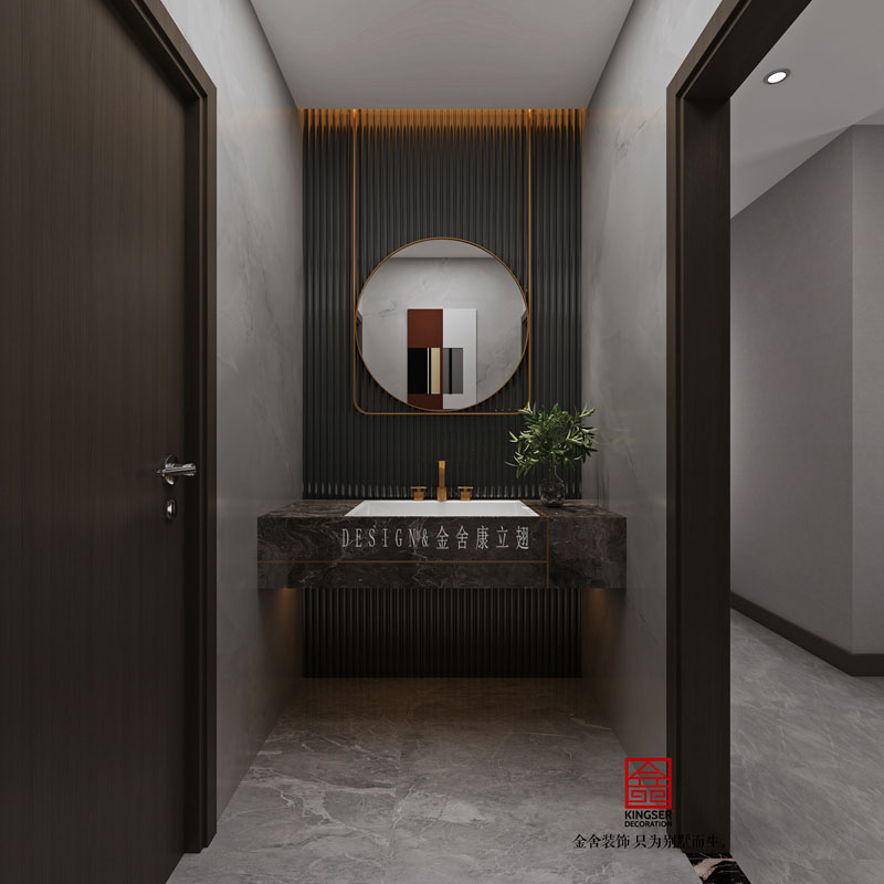 衡水南苑別墅裝修320平米現代風格效果圖