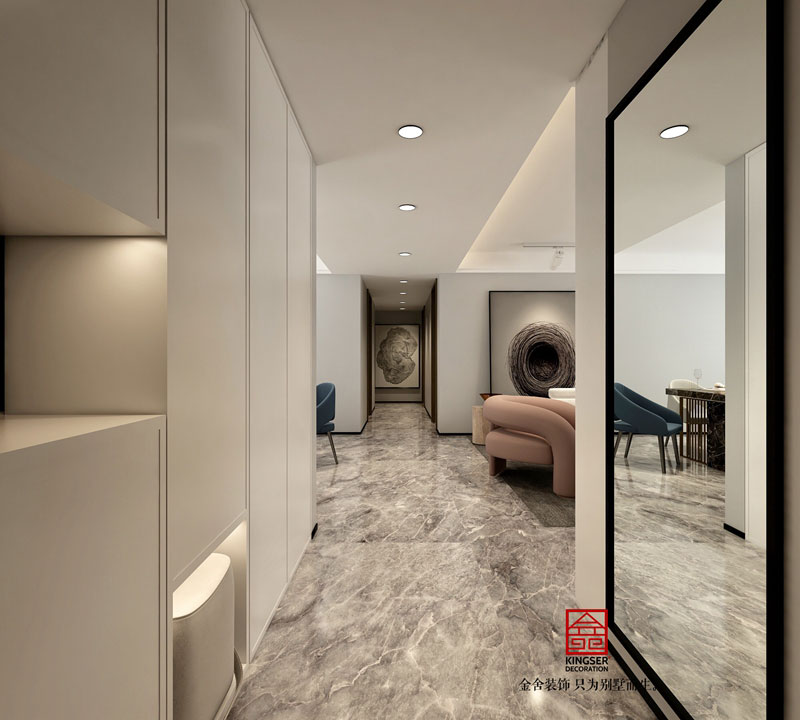 東南智匯城170㎡現代簡約風格裝修設計