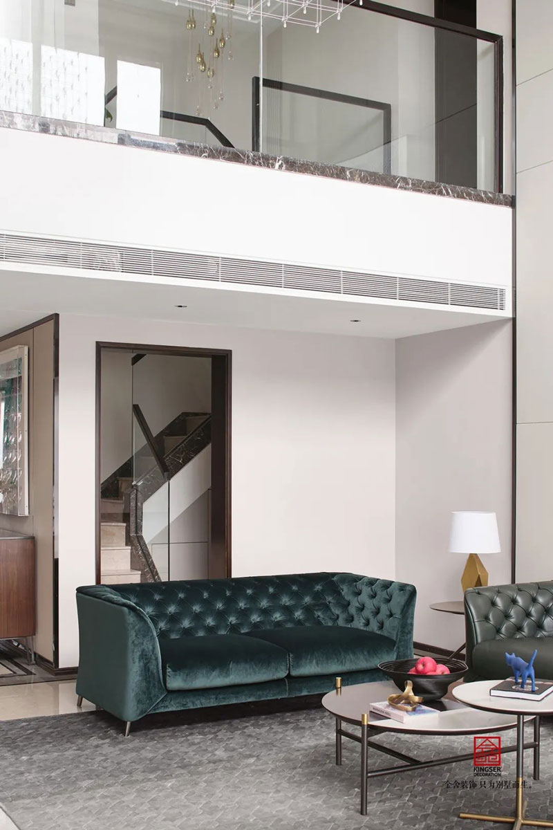 裕華壹號260㎡頂躍裝修現代輕奢實景圖