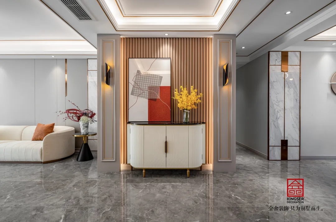 東南智匯城191㎡輕奢風格實景圖