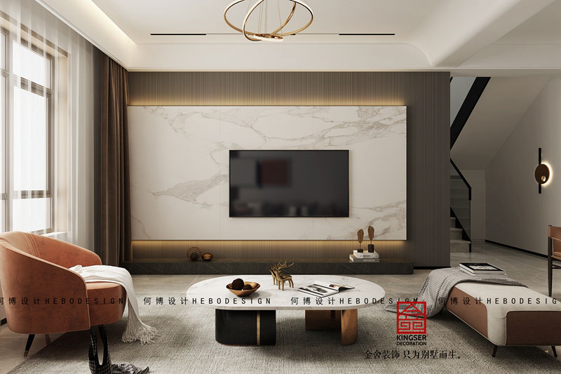 西山林語現代風格裝修效果圖