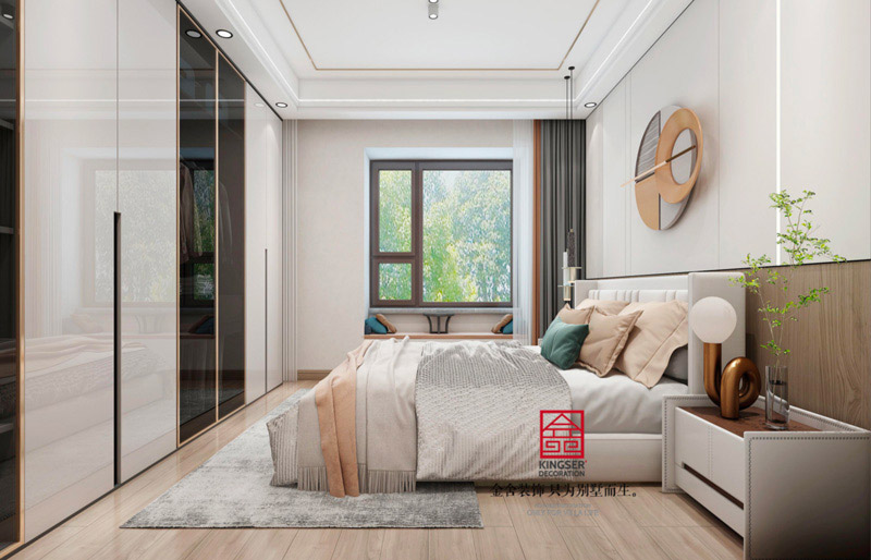 九里晴川下疊裝修現代風格效果圖