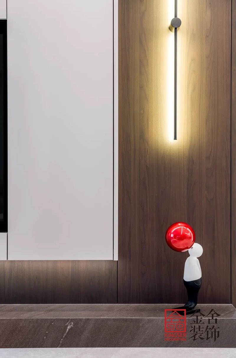 石家莊學校公寓裝修160㎡現代輕奢實景圖