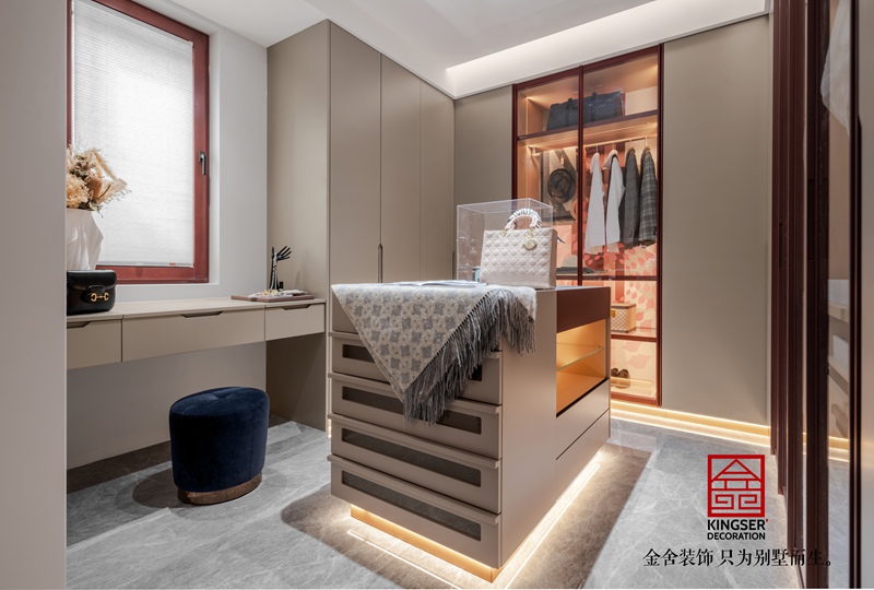 御河上院210㎡新中式風格裝修實景