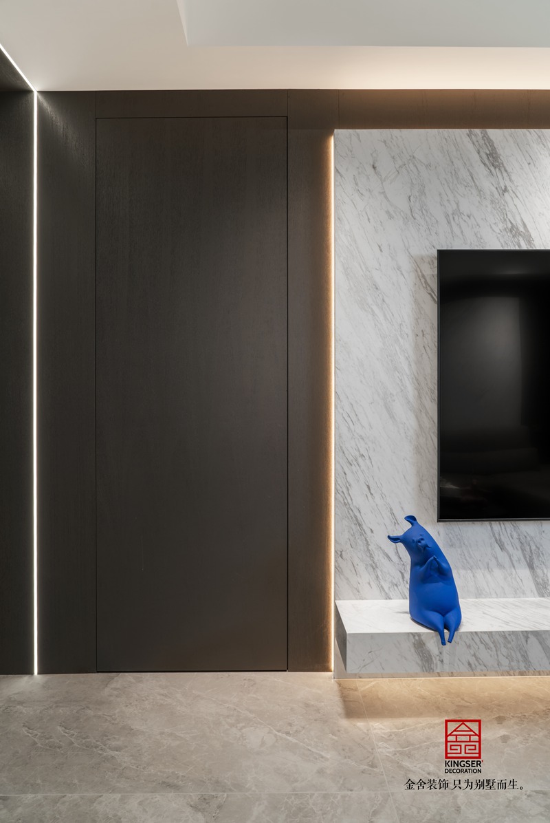 東南智匯城155㎡現代風格裝修實景圖