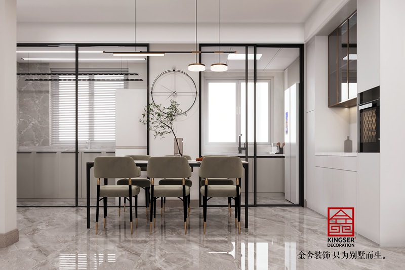 國仕山現代簡約裝修效果圖