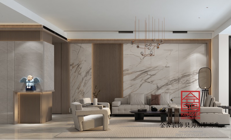 榮盛華府現代風格裝修效果圖