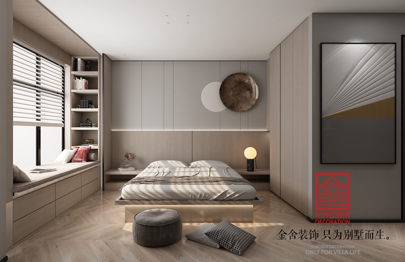 國赫天著180平現代風格裝修效果圖