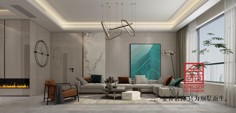 國赫天著183㎡現代風格裝修效果圖