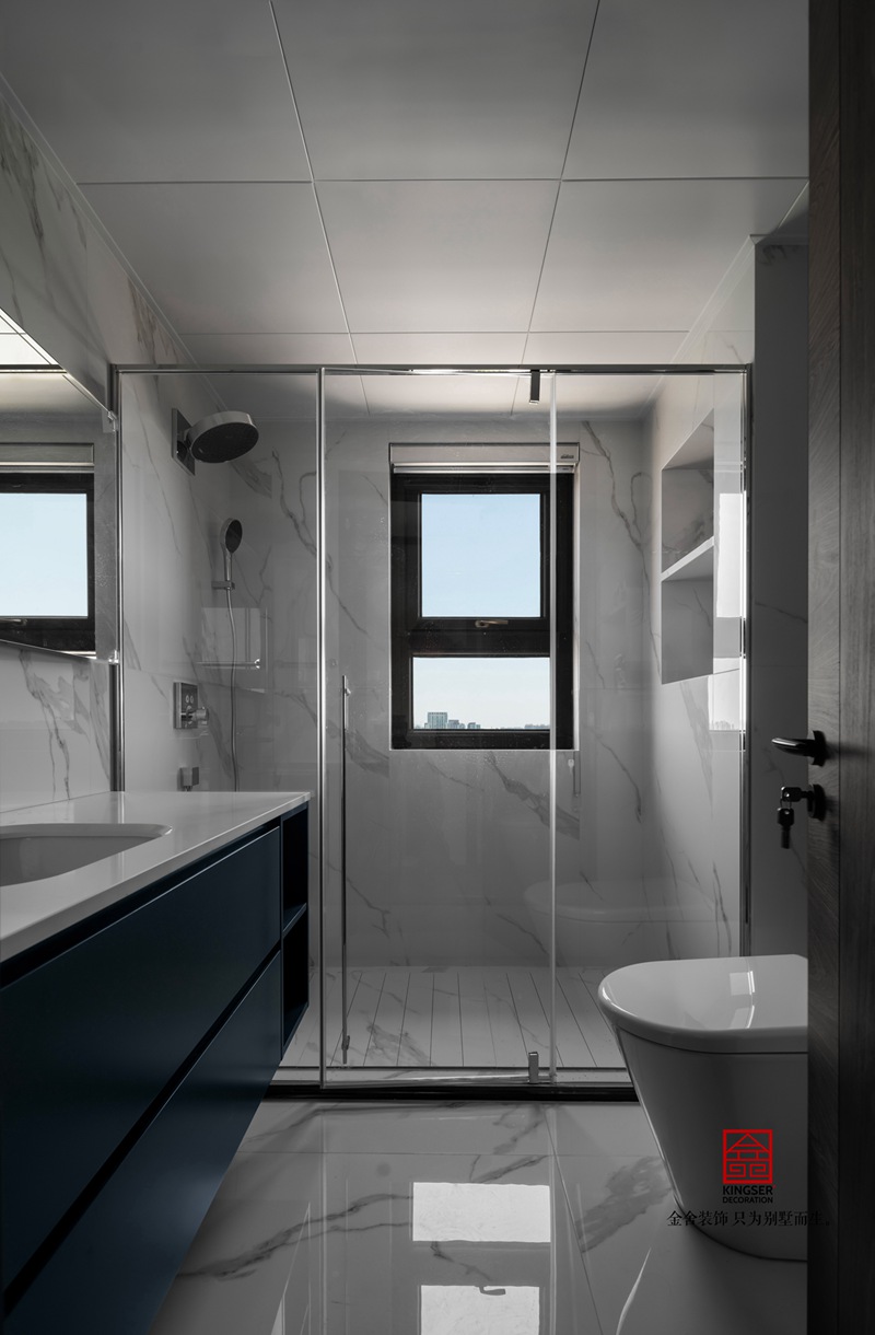 榮盛華府現代輕奢風格裝修實景圖