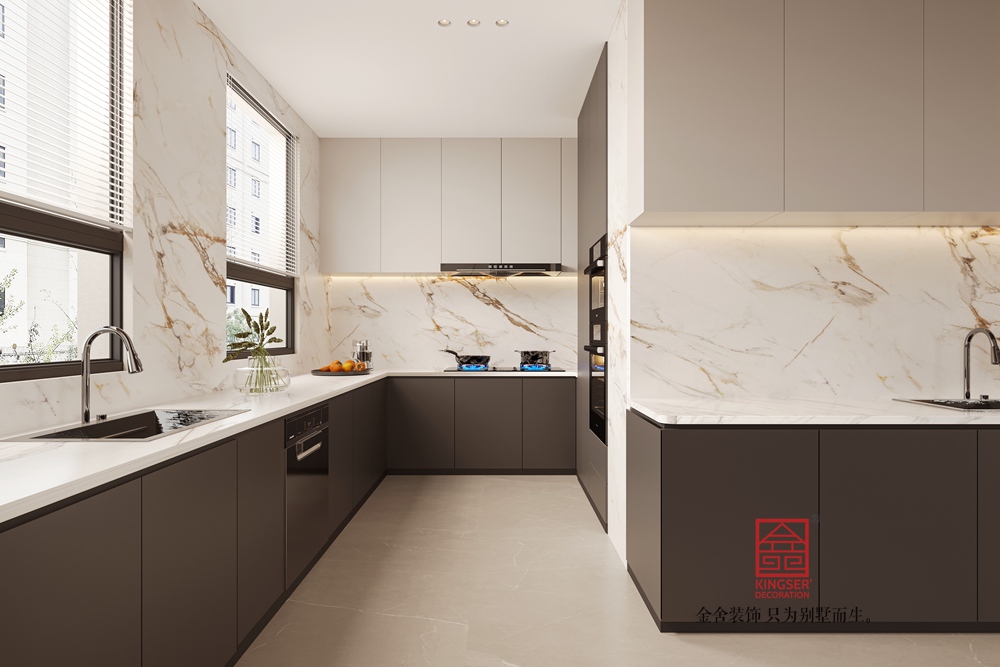 高新苑269平米現(xiàn)代雅奢-廚房